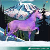 Horse Color:Painted Watercolor Buckskin Sabino Tobiano Varnish 