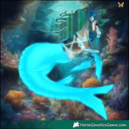 Horse Color:Void Painted Thunderstruck White Spotted Brown Onyx Tobiano Appaloosa 