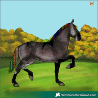 Horse Color:Void Painted Plaid White Spotted Brown Onyx Tobiano Varnish