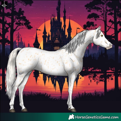 Horse Color:Palomino Near Leopard  and Palomino Splash Near Leopard 
