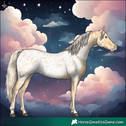 Horse Color:Palomino Leopard and Palomino Near Leopard
