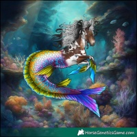 Horse Color:White Spotted Brown 