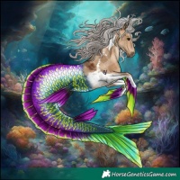 Horse Color:Plaid  Silver Bay Dun Tobiano 