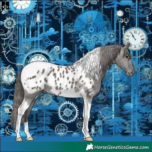 Horse Color:Grullo Tobiano Blanket Rabicano 