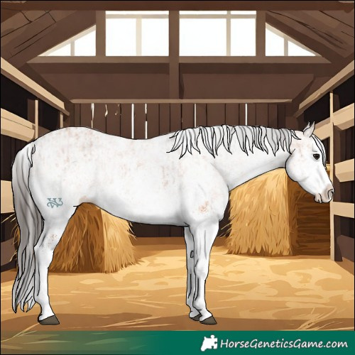 Horse Color:White Spotted Bay Splash  and White Spotted Bay Splash 