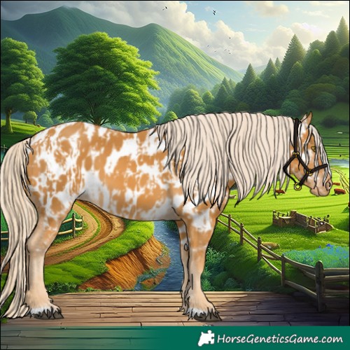 Horse Color:Palomino Appaloosa  and Palomino Appaloosa 