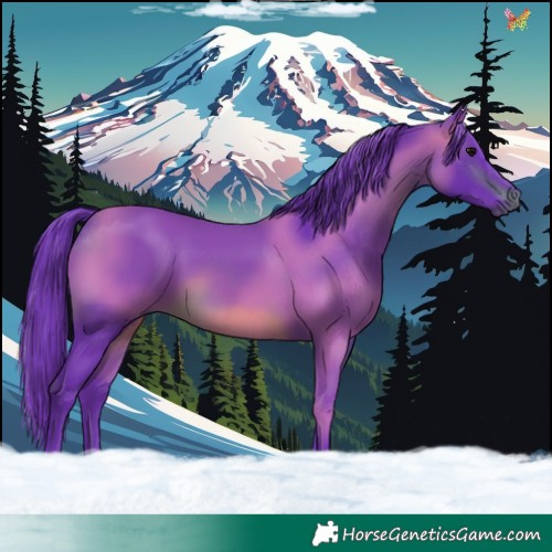 Horse Color:Watercolor Brown 