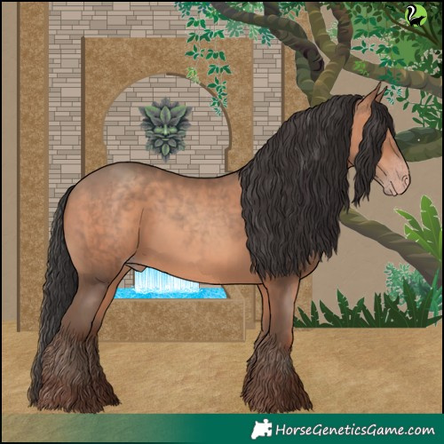 Horse Color:Sable Champagne 