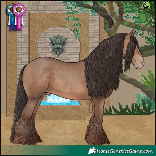 Horse Color:Sable Champagne 