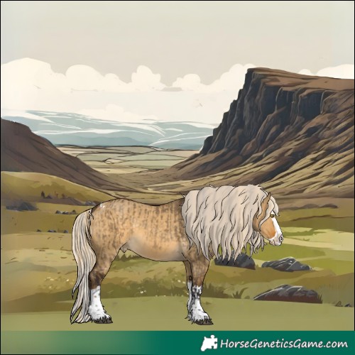 Horse Color:Silver Buckskin Dun Splash Tobiano and Chocolate Palomino Dun Splash Appaloosa