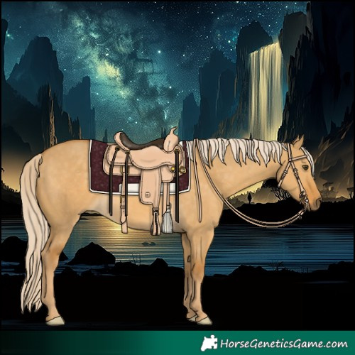Horse Color:Palomino Dun