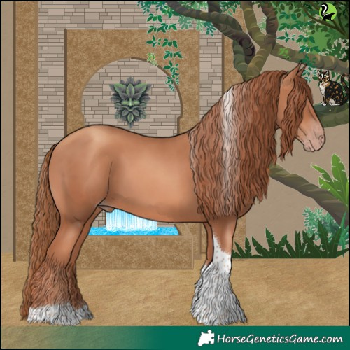 Horse Color:Gold Champagne Tobiano 