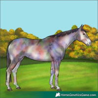 Horse Color:Nacre Liver Red Onyx Ice 