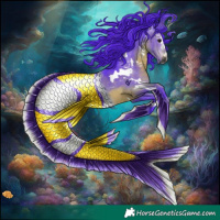 Horse Color:Gray Watercolor White Spotted Brown Rabicano 