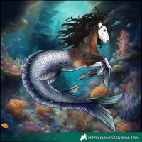 Horse Color:Gray Brown Splash Rabicano 