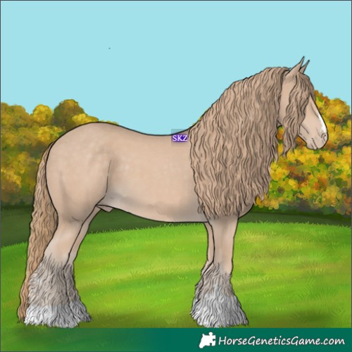 Horse Color:Smoky Creme 