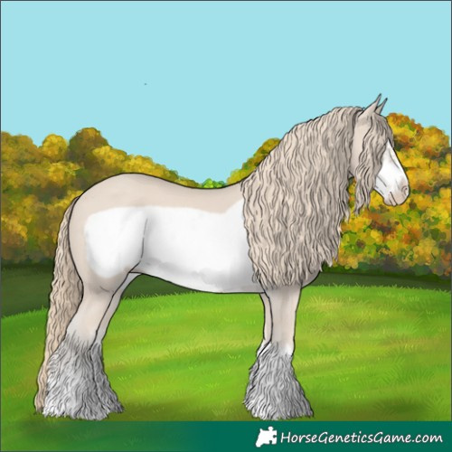 Horse Color:Smoky Creme Frame
