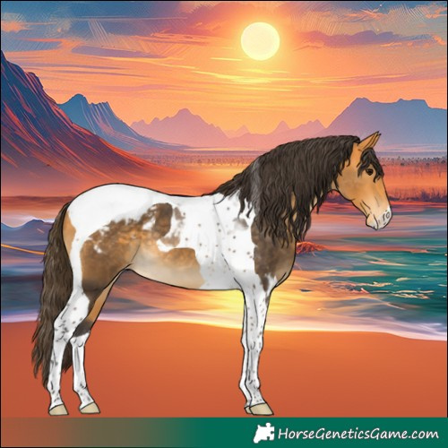 Horse Color:Buckskin Tobiano Appaloosa 