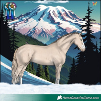 Horse Color:Perlino
