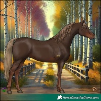 Horse Color:Liver Chestnut