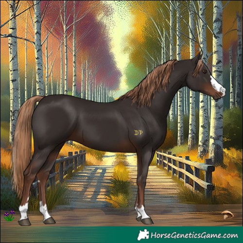 Horse Color:Liver Chestnut 