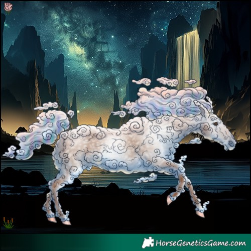 Horse Color:Gray Painted Chestnut 