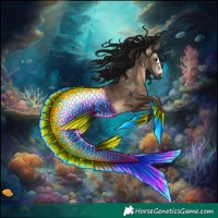 Horse Color:Gray Brown Dun Rabicano 