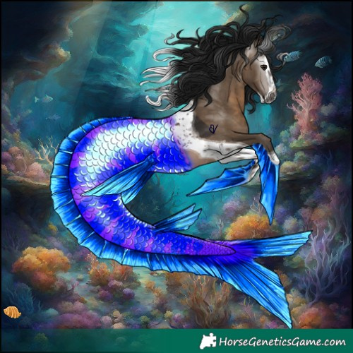 Horse Color:Gray Brown Dun Splash Tobiano Rabicano