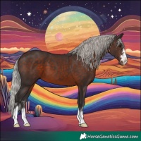 Horse Color:Silver Brown