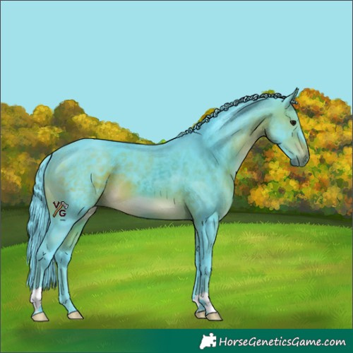 Horse Color:Watercolor Brown 