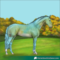 Horse Color:Watercolor Brown 