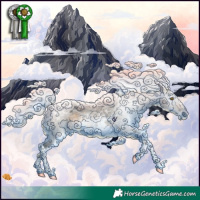Horse Color:Gray Silver Buckskin Tobiano Rabicano 