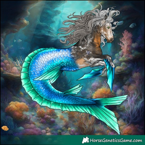 Horse Color:Gray Silver Buckskin Tobiano Rabicano