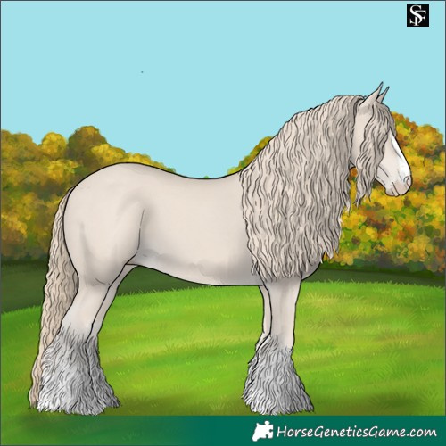 Horse Color:Smoky Creme 