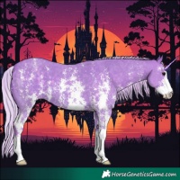 Horse Color:Watercolor Silver Black Sabino 