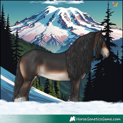 Horse Color:Brown 