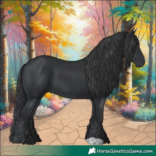 Horse Color:Black 