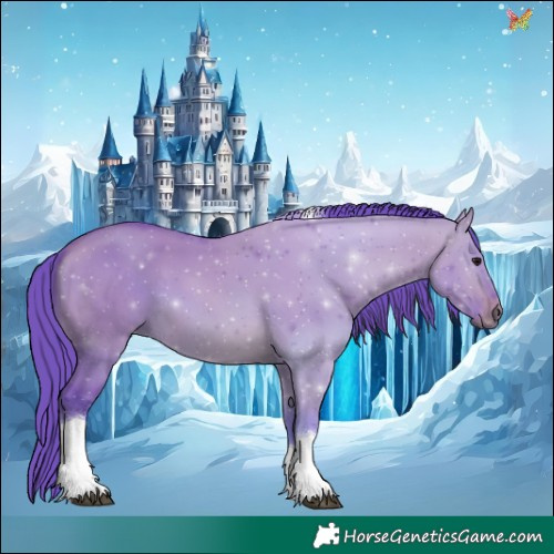 Horse Color:Watercolor Bay Dun Tobiano 