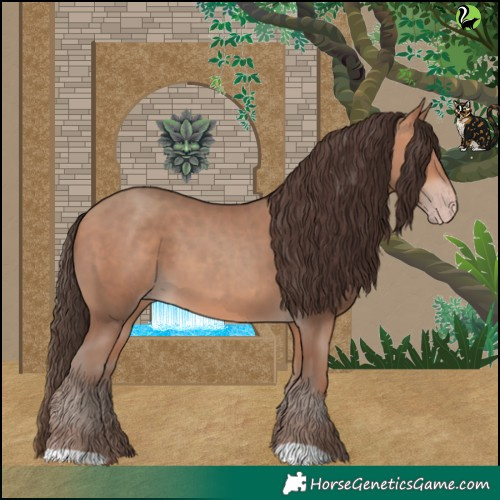 Horse Color:Amber Champagne 