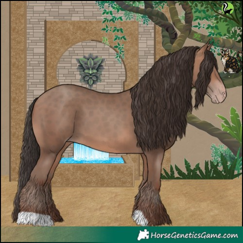 Horse Color:Sable Champagne 
