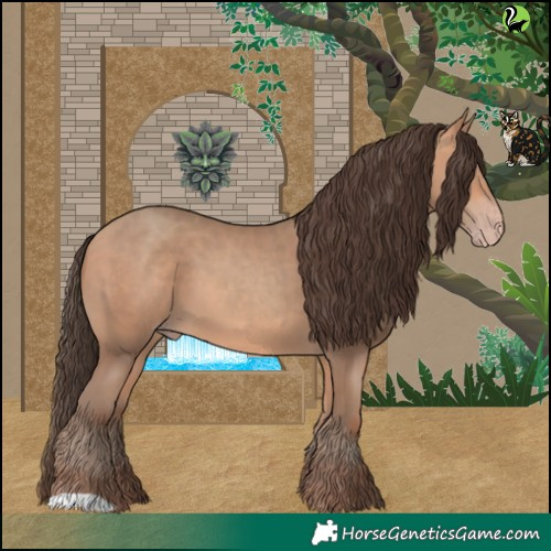 Horse Color:Amber Champagne 