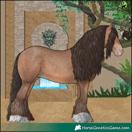 Horse Color:Amber Champagne 