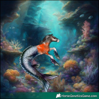 Horse Color:Powder White Blue Onyx 