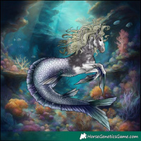 Horse Color:Platinum Painted White Spotted Black Tobiano 