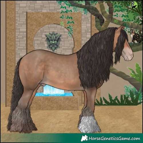 Horse Color:Amber Champagne 