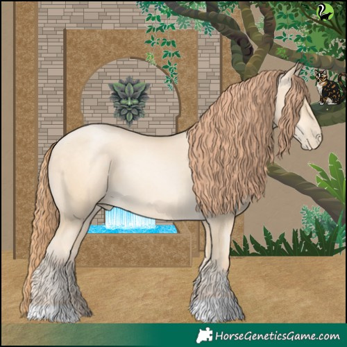 Horse Color:Sable Cream Champagne Pearl 