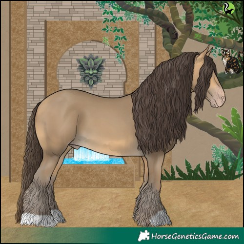 Horse Color:Sable Cream Champagne 