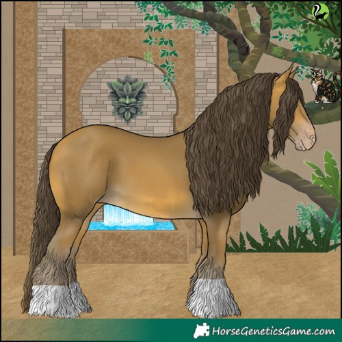 Horse Color:Sable Cream Champagne 