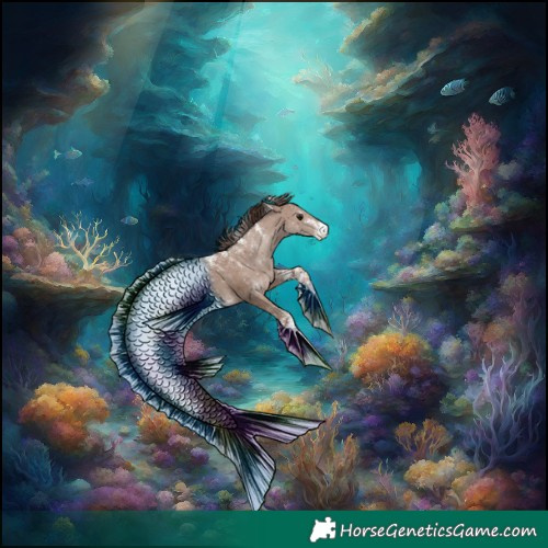 Horse Color:Powder White Classic Champagne 