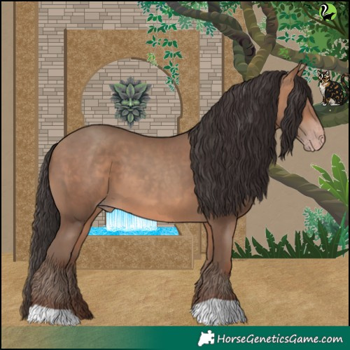 Horse Color:Sable Champagne 